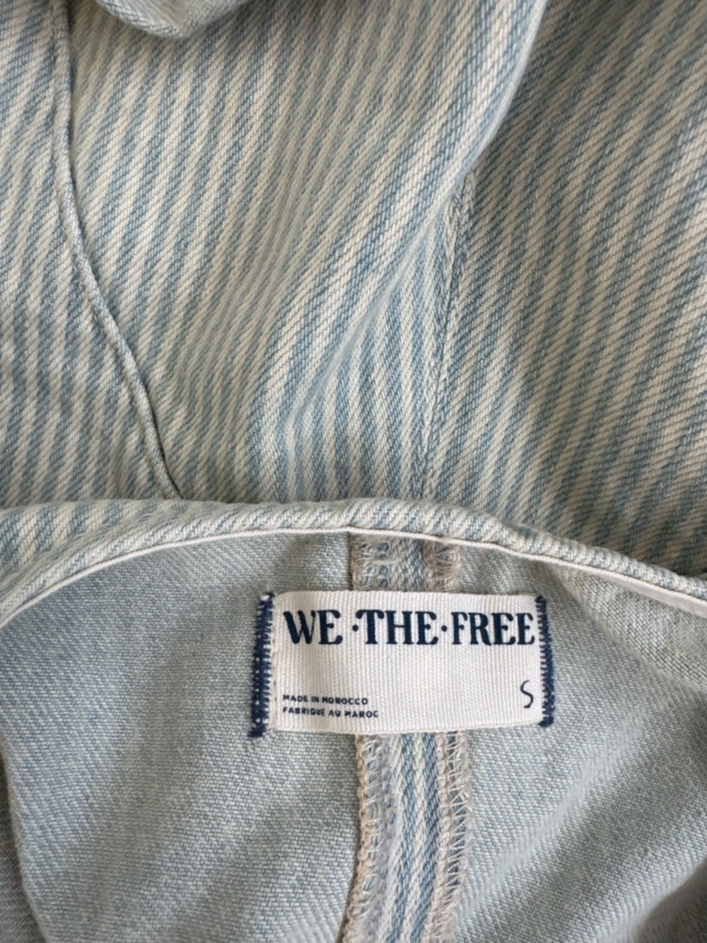 We the Free Striped Overalls Romper - Picture 4 of 5